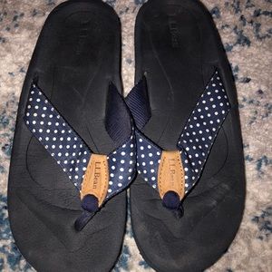 LL Bean flip flops
